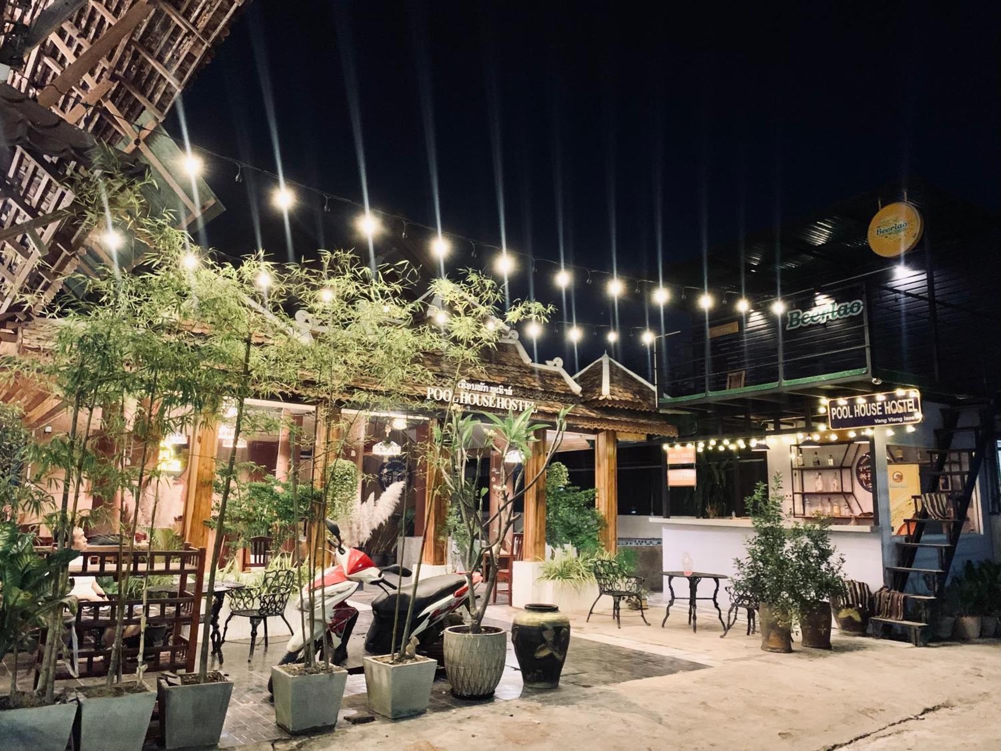 Vangvieng Pool House Hotel Vang Vieng Luaran gambar